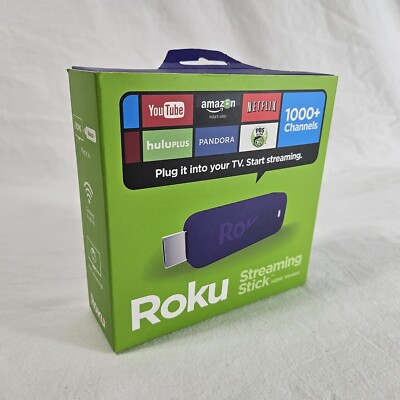 Roku Streaming Stick 3500R Purple HDMI Version