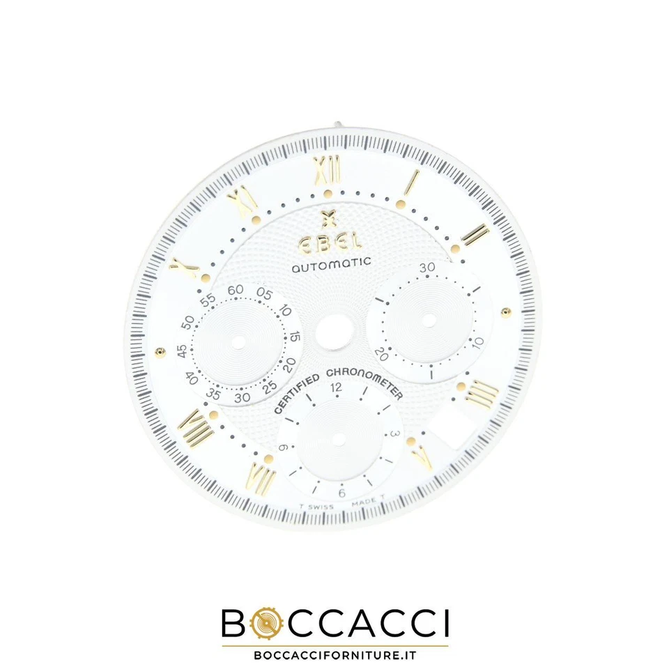 EBEL Quadrante Argento per le Modulor 1911 Calib: 1350 (OTTIMO STATO) - Immagine 2 di 3