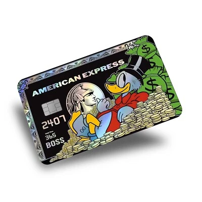 TECHWRAP American Express Holographic Credit Card Skin/Credit Card Sticker Decal