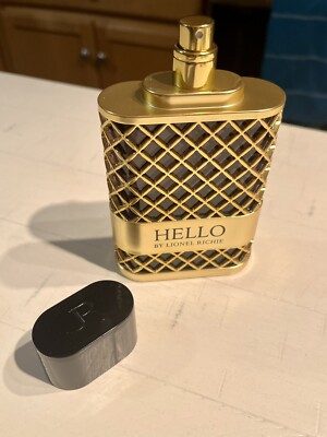 NEW! HELLO By LIONEL RICHIE 3.4oz/100ml Eau de Toilette EDT Spray Cologne Men