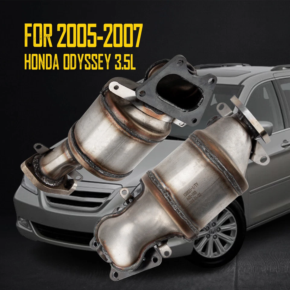 2X convertidores catalíticos para Saturn Vue 3,5 L 2004-2007 / Acura MDX 3,5 L 2003-2006 Foto 4 de 4