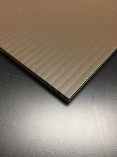 Coroplast 4mm 12" x 12" (2 Pack) Brown Corrugated Plastic Sheets Sign