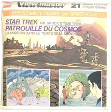 STAR TREK MR. SPOCK'S TIME TREK 1974 3d View-Master 3 Reel Packet NEW SEALED