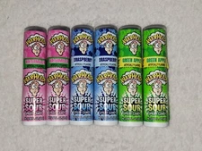 6x Sprays Warheads Super Sour Spray Novelty Candy .68oz 3 Assorted Flavors