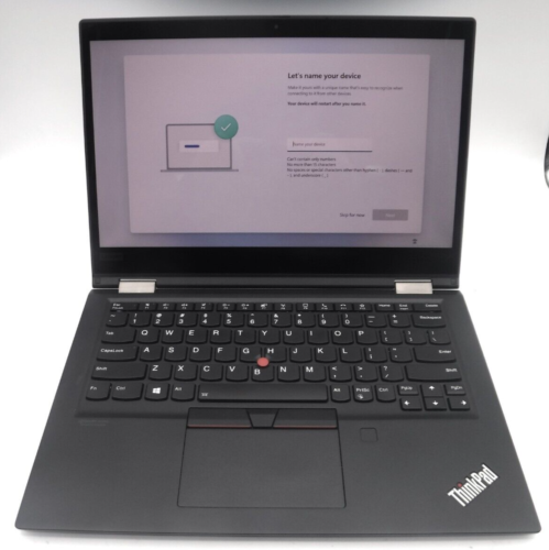 Lenovo ThinkPad X13 Yoga Gen 1 Laptop i5-10210U 1.6GHz 16GB RAM 13 in 500GB SSD