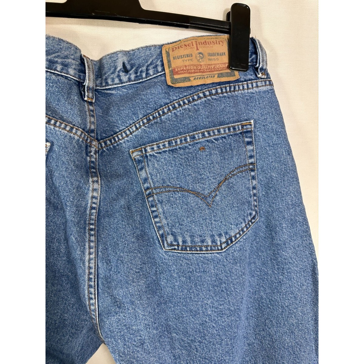 Vtg Diesel 90s Men jeans Regular Straight Size W34 L30 Light