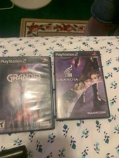 Grandia 2 II (Sony PlayStation 2, 2002) PS2 CIB w/ Reg Card &GRANDIA 3 complete