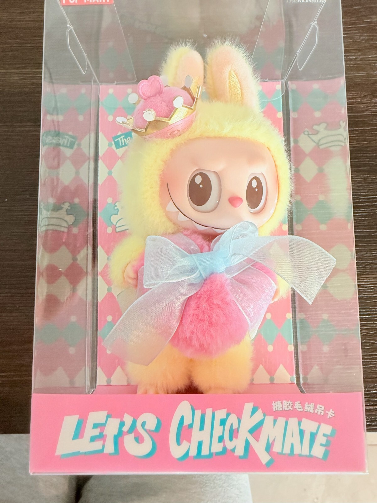 🧸 POP MART - 100% AUTHENTIC - Let’s Checkmate - Labubu Plush Doll 🧸 