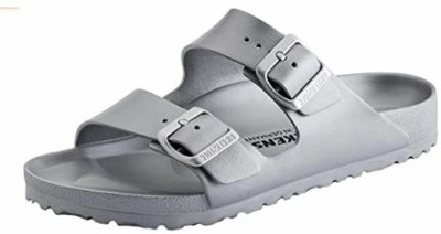 BIRKENSTOCK Unisex Arizona Essentials EVA Sandals Silver | eBay