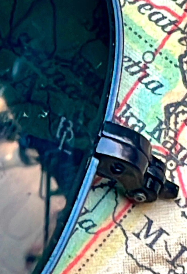 Vintage Ray-Ban B&L Lunettes de Soleil Avec / Original Cuir Rouge Étui, 80 `S ( - Photo 2/4