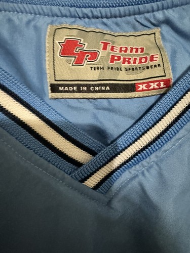Carolina Vintage Men’s XL Blue Jacket Windbreaker Pullover - Picture 3 of 8