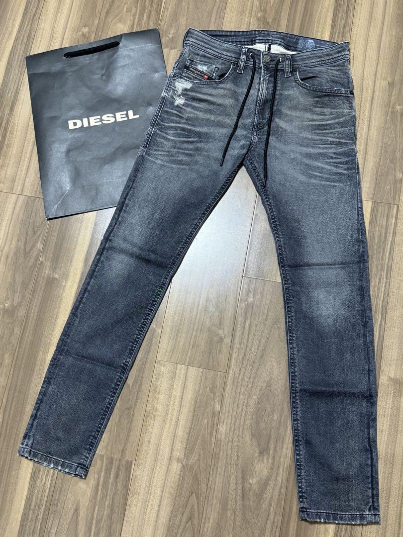 パンツ DIESEL jogg jeans 28 Diesel Men M Jogg Jeans Black Pants J293P 28 Inches Luxury Slim