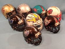 2000 BIKE XFL AUTHENTIC FOOTBALL FULL MINI HELMET SET 5