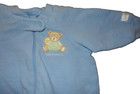 9H LN 0-3M Carter's Boys Blue Hide & Seek Teddy bear Footed Sleeper Outfit — photo 7