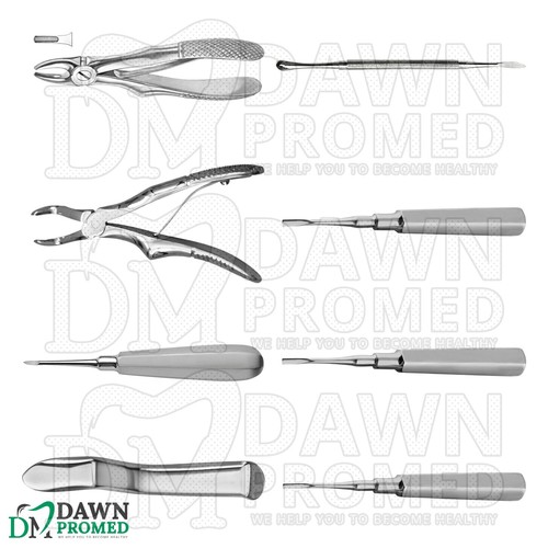 8 Pcs Basic Oral Surgery Kit Surgical Dental Veterinary Instruments German Grade - Picture 8 of 8