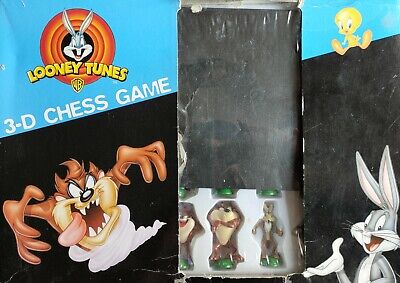 WB Looney Tunes Schach Spiel Chess 32 Figuren 