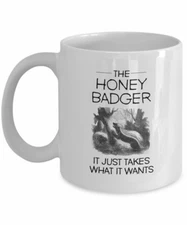 Honey Badger Coffee Mug
