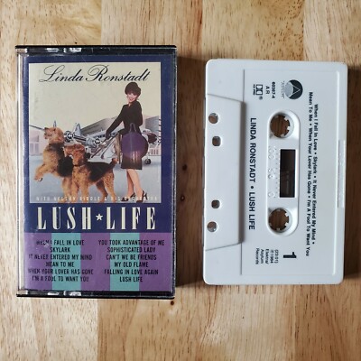Linda Ronstadt Lush Life Nelson Riddle Orchestra Cassette ASYLUM 9-60387-4