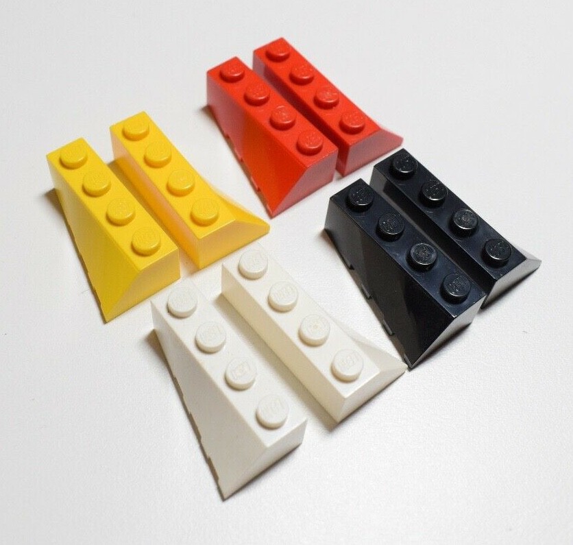 Lego 43720 43721 Brick Curved Slope 2x4 Select Colour Pack of 4