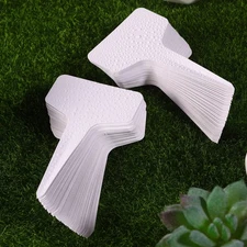 100 Pcs Nursery Garden Labels Vegetable Marker Tags Sign Markers Waterproof Row
