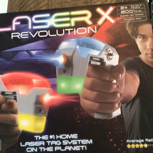 Lot 6 Laser X Laser Tag Blasters Revolution 2 Large & 4 Micro Open Box Tested - Picture 13 of 13