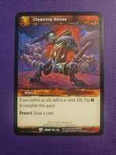 Cleaning House - Crown of the Heavens - 195/198 - WoW TCG - Common