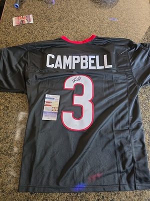 #ad #ad GEORGIA BULLDOGS TYSON CAMPBELL AUTOGRAPHED SIGNED JERSEY JSA COA $89.99