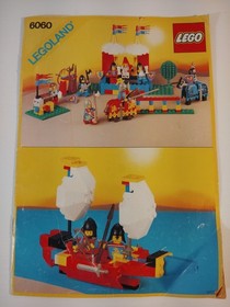 LEGO Castle: Knight's Challenge (6060) 1989 Rare Complete Set READ DESCRIPTION 
