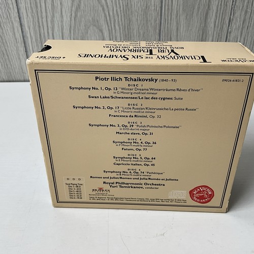 PETER I. TCHAIKOVSKY YURI TEMIRKANOV - Tchaikovsky: The Six Symphonies - 6 CD - Bild 12 von 14