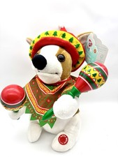 Hug Me Animated 11" Mariachi Puppy Chihuahua Sings La Macarena New With Tags