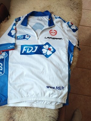 MOA FDJ FRANCE Radsport-Bike-Trikot-Radler-Shirt-Jersey L neuw.UCI-World Tour 