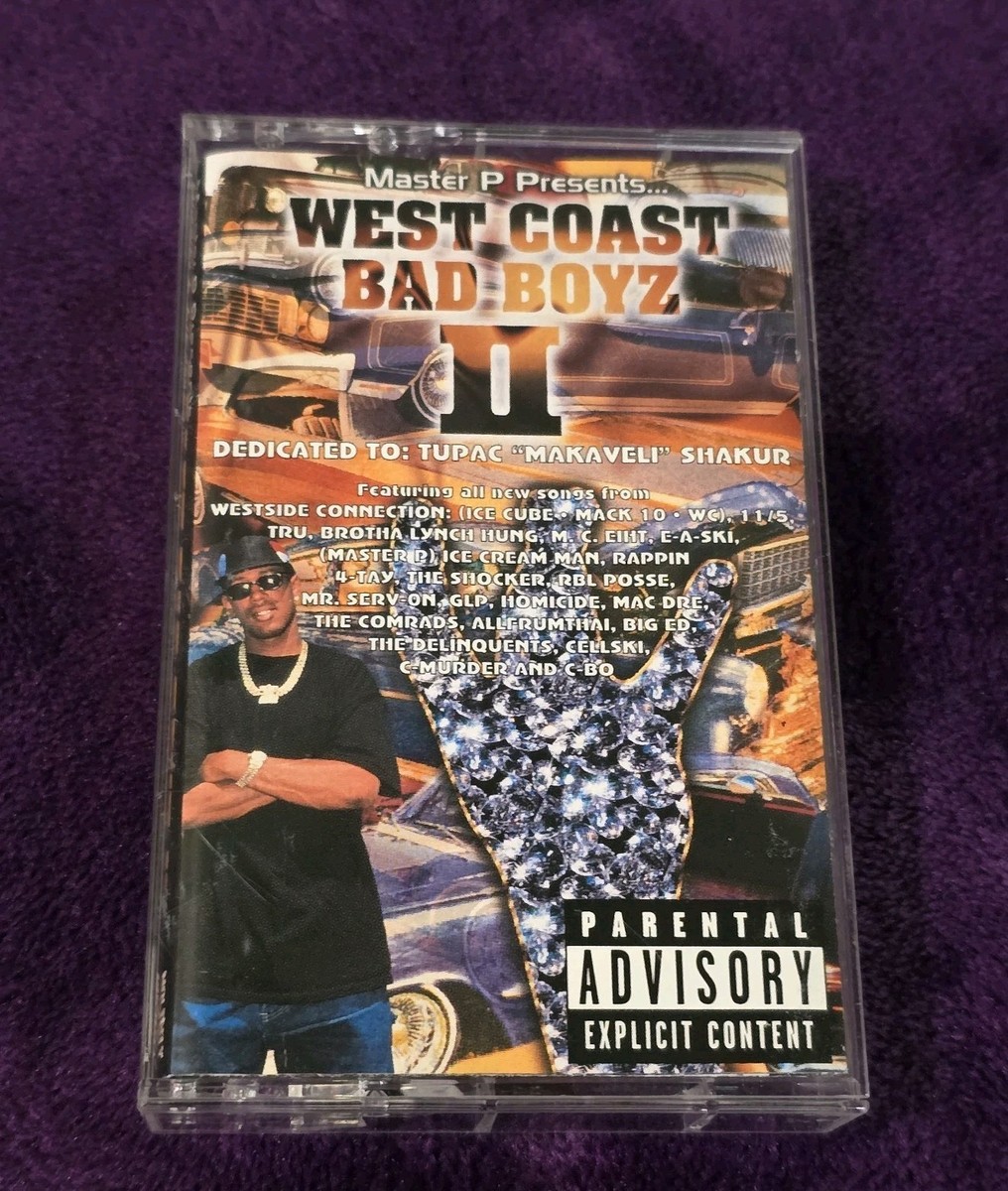 Master P Presents West Coast Bad Boyz Vol. 1 & Vol. 2 Original
