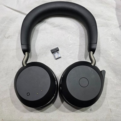 Jabra Evolve2 75 Wireless Stereo Headset w/ Link380 USB-A Bluetooth  - Fast Shp