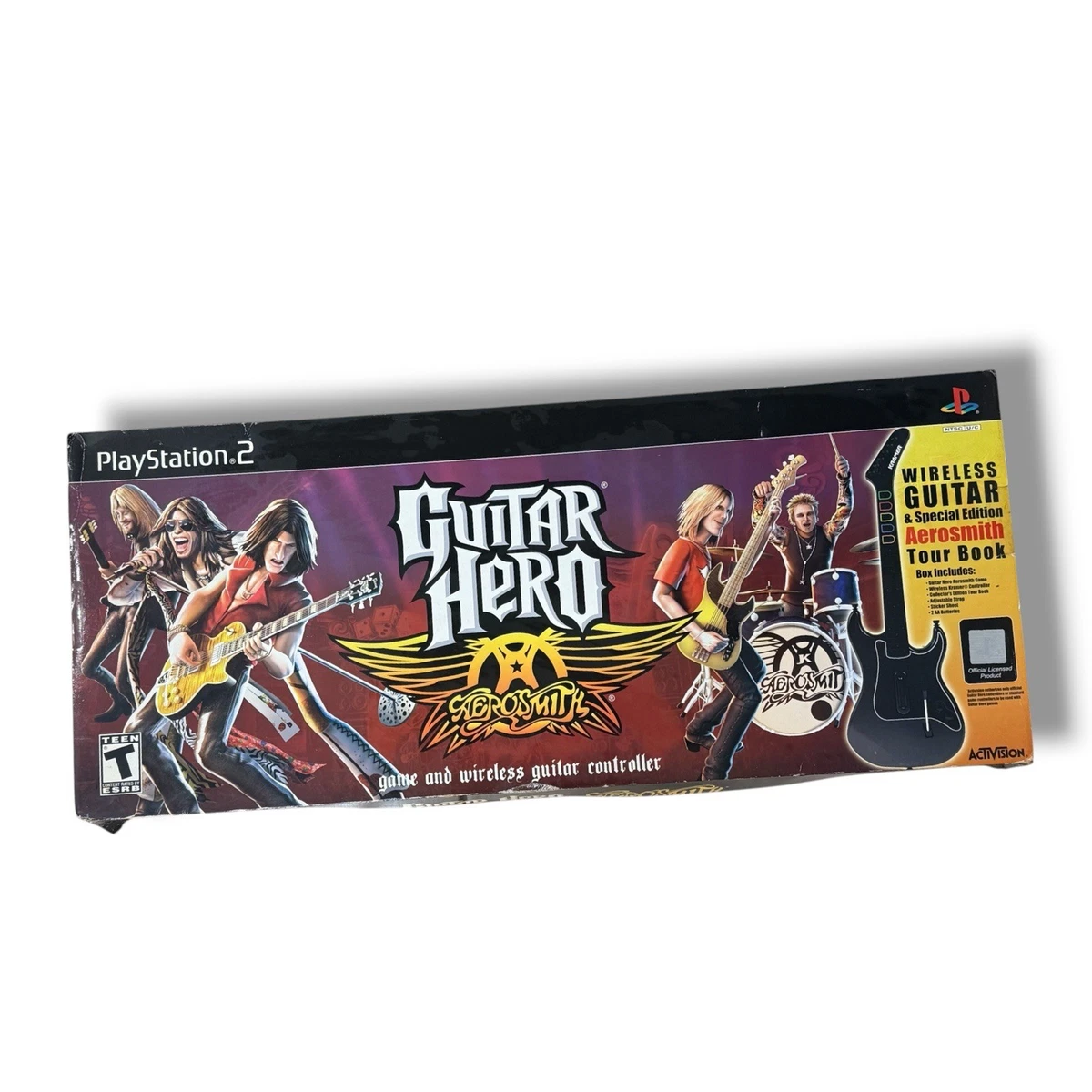 Guitare Guitar Hero PS2 – Pack Complet – État Super – RedOctane – Rare
