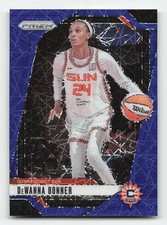 2024 Panini Prizm WNBA #116 DeWanna Bonner Blue Velocity Prizms