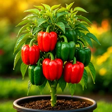 100+ CALIFORNIA WONDER BELL PEPPER SEEDS 🫑 | HEIRLOOM | SWEET | FREE SHIPPING