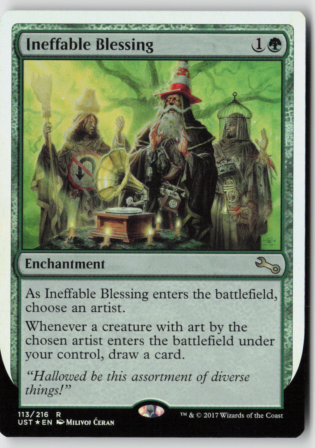 Ineffable Blessing (B) 113 Unstable Foil NM