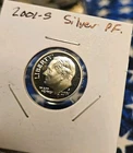 2001 S Silver Proof Roosevelt Dime 90%. Free $hipping.