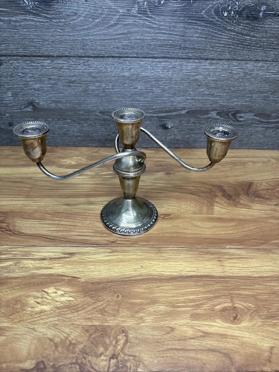 Duchin Creation In Antique Us Sterling Silver Candlesticks