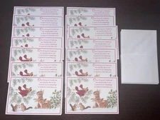 Unused Dayspring Christmas Greeting Cards -lot of 14 cards with 14 envelopes