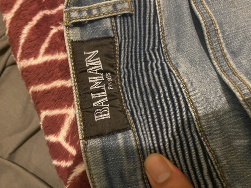 Men’s Balmain Jeans 36 - Picture 2 of 4