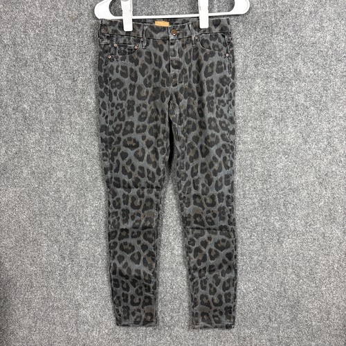 MOTHER Jeans Womens Size 26 Gray THE LOOKER PAW Skinny Ankle