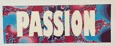 Rare Early 1990s Passion The Event Brighton Rave Flyer Utah Saints Live 11.5&rdquo;x4&rdquo;