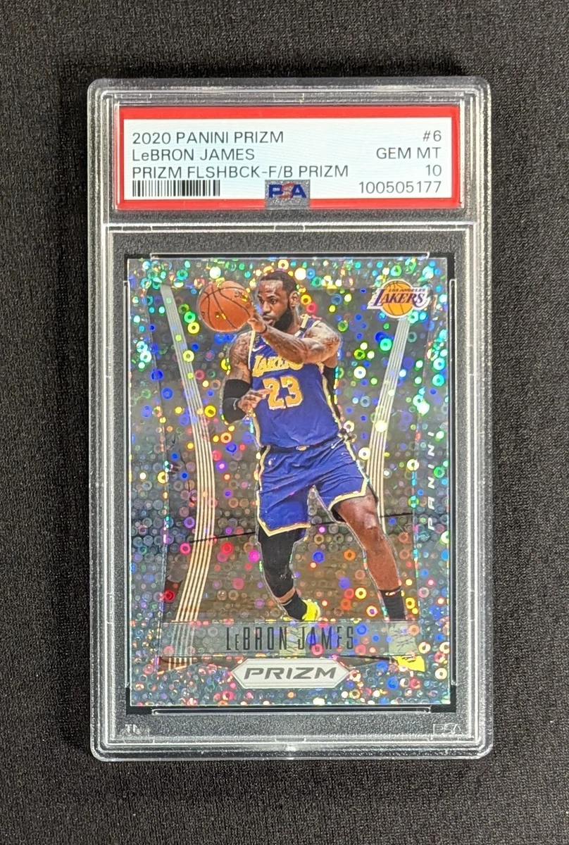 Panini LeBron James 10 Graded Basketball Sports Trading Cards