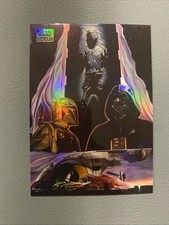 Topps Star Wars Chrome Galaxy 2024 Karte # 32 Boba Fett Prize /Vader - Refractor