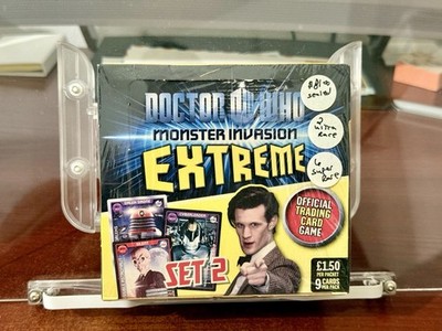 2009 Dr. Who Monster Invasion Extreme Set 2 Sealed Hobby Box