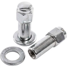 Weld Racing 601-1412 Chrome Mag Shank Lug Nuts