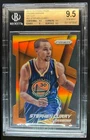 2014-15 Prizm Stephen Curry Prizms Orange Die Cut #53/139 Warriors BGS 9.5