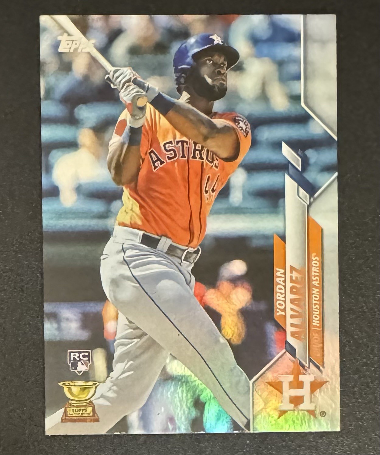 Yordan Alvarez 2020 Topps ROOKIE Rainbow Foil #276 - Houston Astros