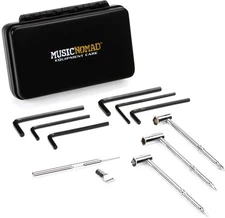 MusicNomad Premium Guitar Tech Truss Rod Wrench Set